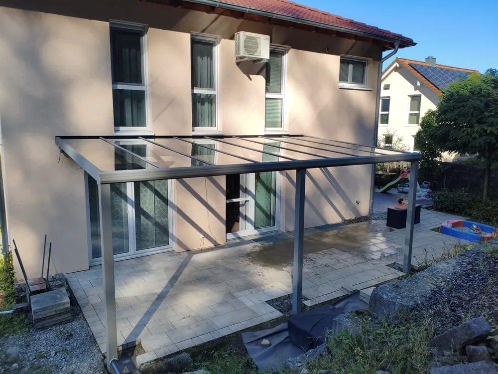 Hochwertige Terrassenüberdachung Hegenberger – Originalprojekt